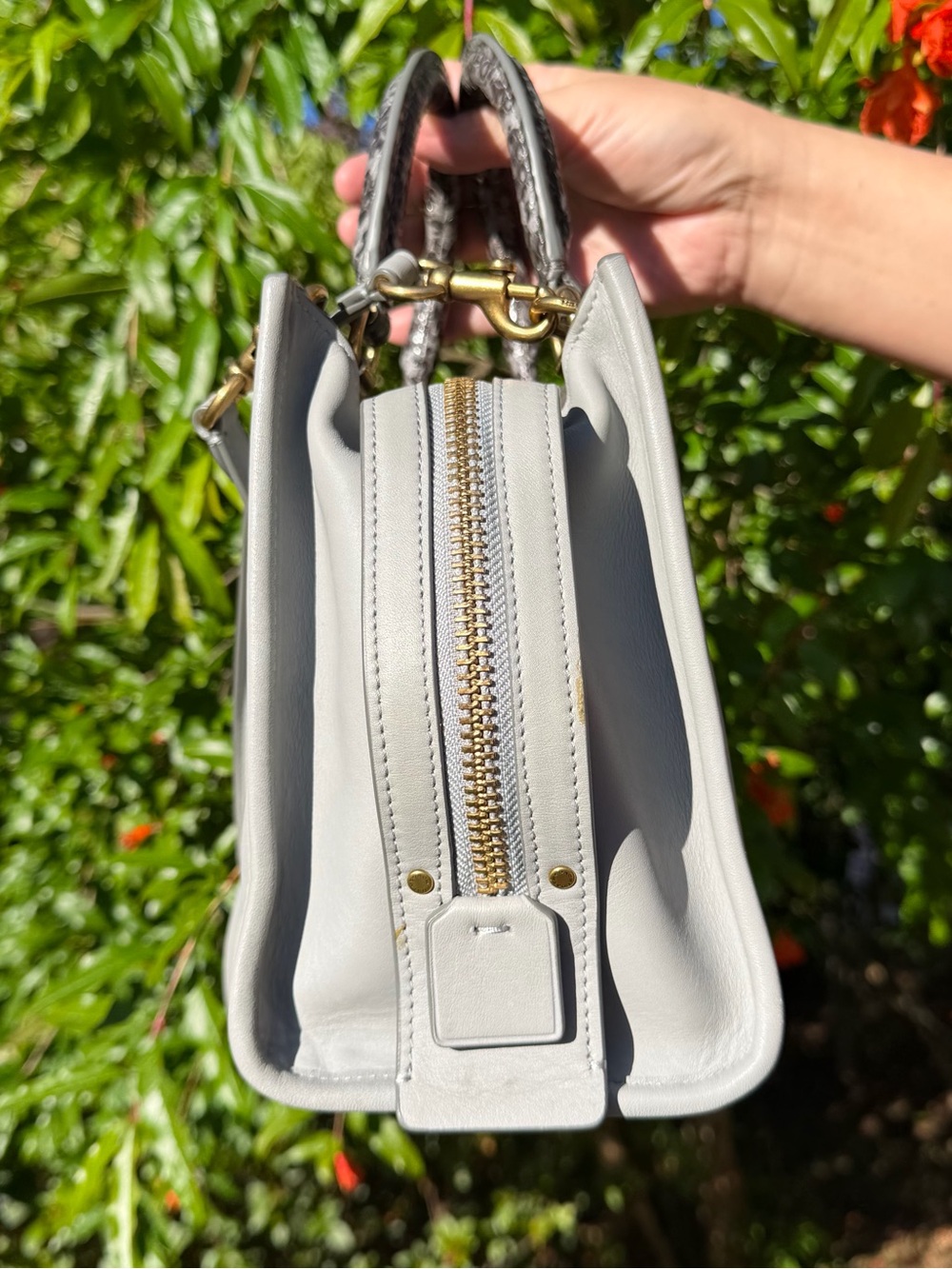 Coach X Jean-Michel Basquiat Rogue Bag 25 With Snakeskin Detail 6888 - Picture 9 of 16